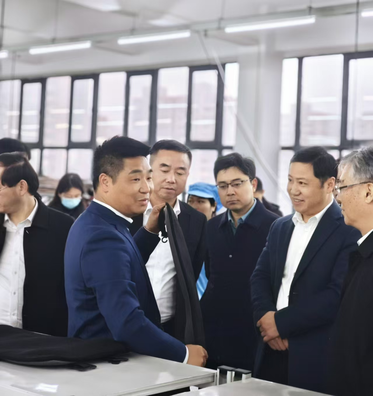 常熟市委周书记一行深入中述智能参观指导，共谋企业发展新篇章